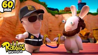 1h Compilation - The Rabbids got arrested! | RABBIDS INVASION | New episodes | Cartoon for kids