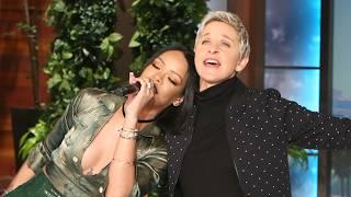 Every Time Rihanna Appeared on the 'Ellen' Show