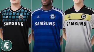 Chelsea Adidas 2011-12 Kits - PES 2021 & FL25