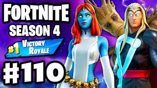 Fortnite Season 4 Chapter 2 Is Here! Marvel Nexus War! Thor! Groot! - Fortnite - Gameplay Part 110