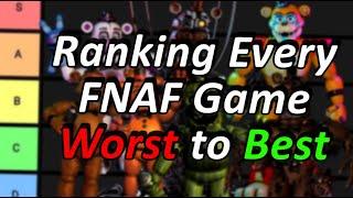 Ranking Every FNAF Game Worst to Best