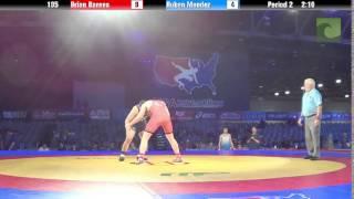 Men 195 - Brian Barnes vs. Ruben Mendez