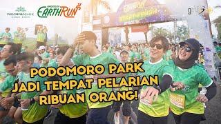 Rame Banget! Ribuan Orang Ramaikan Earth Run 2024 di Podomoro Park!