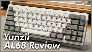 Yunzii AL68 Review | An In-Stock Budget VIA Compatible 65% Keyboard With A Knob!