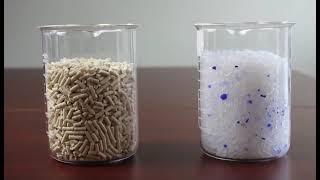 Comparison Of Tofu Cat Litter And Crystal Cat Litter