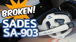 BROKEN! One and a Half Month Later ► SADES SA-903 USB Gaming Headset