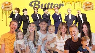   Young American families watch BTS Butter for the first time & choose their favorite members!! 