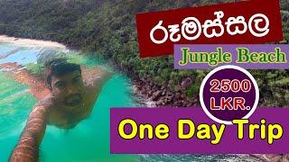 Rumassala - Jungle Beach | රූමස්සල On the way from Galle to Mirissa | One Day Trip - Travel Vlog 01