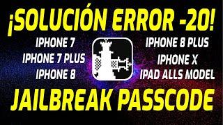 Jailbreak Passcode iOS14, iOS14.2 - Solución checkra1n error -20