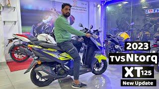 New 2023 Tvs Ntorq Xt 125 Launch Price Mileage New Features Full Details In Hindi