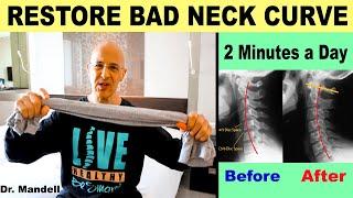 Restore Your Bad Neck Curve Super Fast | Dr Alan Mandell, DC