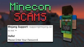 Reviewing Minecon Cape Scam Emails