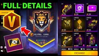 FREE FIRE NEW GUILD 2.O EVENT FULL DETAILS | How To Increase Guild Level |