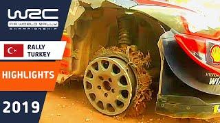 WRC Rally Turkey 2019 HIGHLIGHTS Stages 1-4 Crash and Punctures!