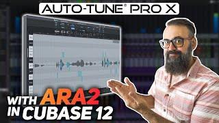 Master VOCAL TUNING with Auto Tune Pro X with ARA2 in CUBASE 12