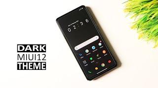 Dark MIUI 12 Theme With A Total Dark System UI You Might Like!