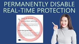 Real time Protection keeps Turning on - How to Permanently Turn Off