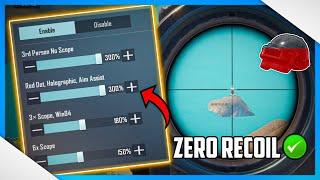 HOW TO SET YOUR OWN ZERO RECOIL SENSITIVITY IN PUBG MOBILE/BGMI | GUIDE & TUTORIAL TIPS/TRICKS