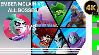 Nickelodeon All-Star Brawl 2 Ember McLain vs All Bosses (Hardest - No Deaths)