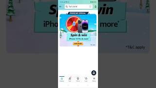 Amazon iphone 14 pro Spin and win