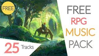 Free 25 RPG Tracks Game Music Pack (No Copyright)