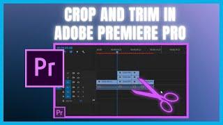 Adobe Premiere Pro: How to Crop And Trim Videos - New update 2024