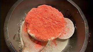 Asmr-fun video-REQUESTS-baking soda+( cornstarch-holi powder-Charcoal powder)