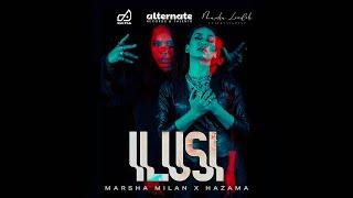 ILUSI - MARSHA X HAZAMA [OFFICIAL LYRIC VIDEO OST METRO CRIME SERIES]