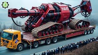 Extreme Dangerous Transport Skill Operations Oversize Truck | Biggest Heavy Equipment Machines #24