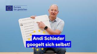 Andreas Schieder googelt sich selbst!