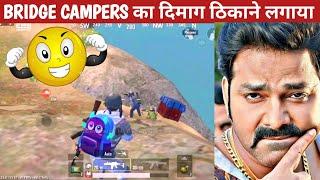 BRIDGE CAMPER IN PUBG LITE ARE U Comedy ME|pubg lite video online gameplay MOMENTS BY CARTOON FREAK