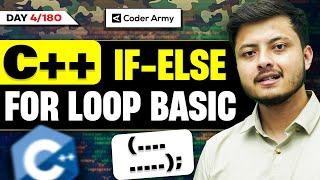 Lecture 04: If Else Statement in c++ || Loop in C++