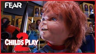 Chucky Gets His Hand Ripped Off | Child's Play 2 (1990) | Fear