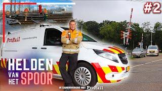 Mogelijk BRAND onder een TREIN & STORM Eunice gearriveerd in Nederland! | Helden Van Het Spoor #2