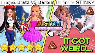 *CUSTOM THEMES* Only BUT Things GOT WEIRD...  | ROBLOX Dress To Impress