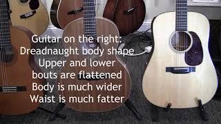 David Webber Roundbody: Guitar Shape Comparison