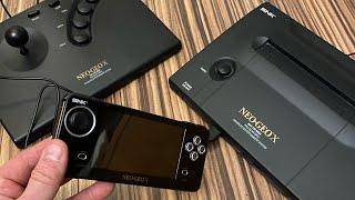 Neo Geo x gold limited edition unboxing and gameplay #neogeo #neogeoaes #gamesroom