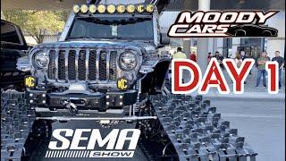 SEMA 2021 DAY 1 -Highlights with Moody Cars