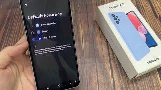 Samsung Galaxy A13: How to Set the Default Home Launcher App Back to Samsung One UI Home