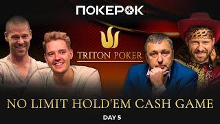 Triton Poker 2024 DAY 5 | $300K NLH CASH |Виктор Малиновский, Руи Чао, Тан Хуан, Энди Ни, Элтон Цанг