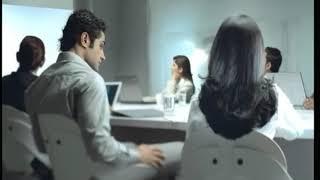 Hair play in office Ad