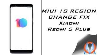 How to change region china to india in miui 10  Redmi 5 plus