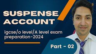 How to Prepare Suspense Account? Correction of Errors | 0452/23/M/J/22