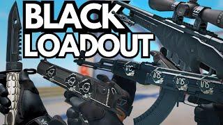 The BEST BLACK Inventory in 2025 (CS2 BUDGET Black Skins Loadout)