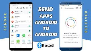 Transfer Apps from Android to Android via Bluetooth