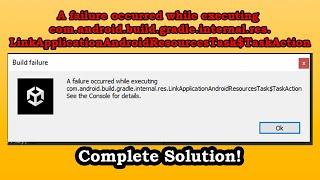 A failure occurred while executing com.android.build.gradle.internal.res.LinkApplicationAndroid