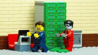 Lego City Zombie ATM Bank Robbery Fail