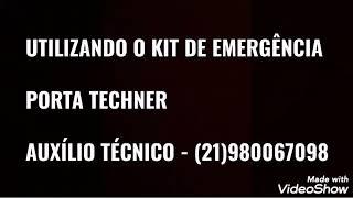 Kit de emergência Cofre Techner e Defender