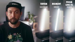 Cinematic Lens Filters Compared | Tiffen Black Pro-Mist, Moment CineBloom & Prism Lens Dream FX