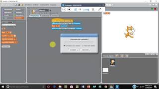 suma de dos numeros con scratch